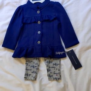 Tommy Hilfiger 6-9 month sweater set